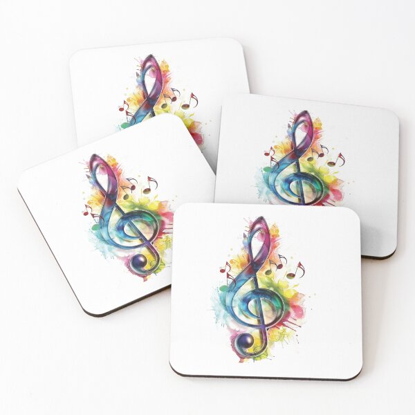 Item preview, Rainbow Music Note Design designed and sold by Style-InkPulse.