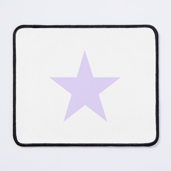 Item preview, Single LILAC STAR on a WHITE Background designed and sold by RachelMacht.