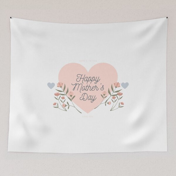 Item preview, Large Floral Heart Mother's Day Sticker designed and sold by FunSticky14.