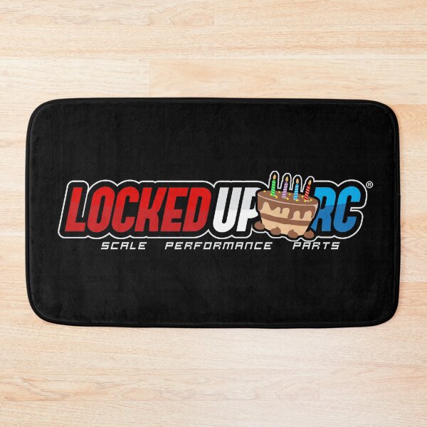 Item preview, Locked Up RC Birthday Logo - White designed and sold by Locked Up RC.