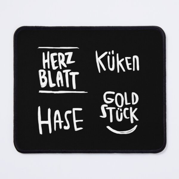 Item preview, Cute nicknames, cute German nicknames designed and sold by badlydrawnbabe.