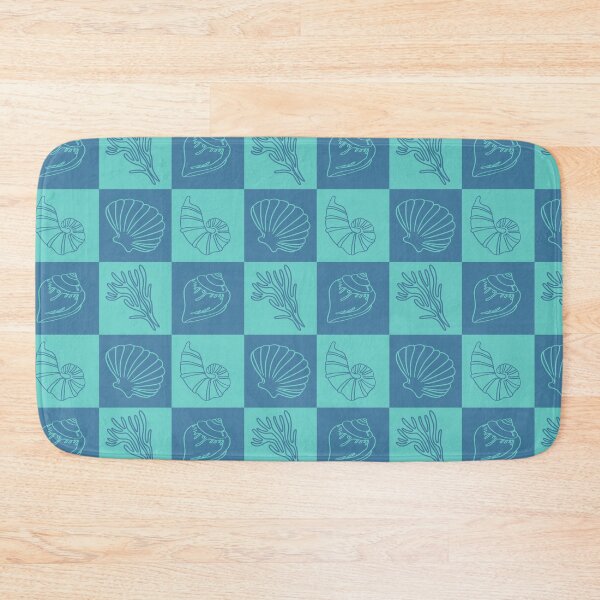 Item preview,  Blue Seashell Starfish Ocean Pattern designed and sold by Anastasiia Yurevych.