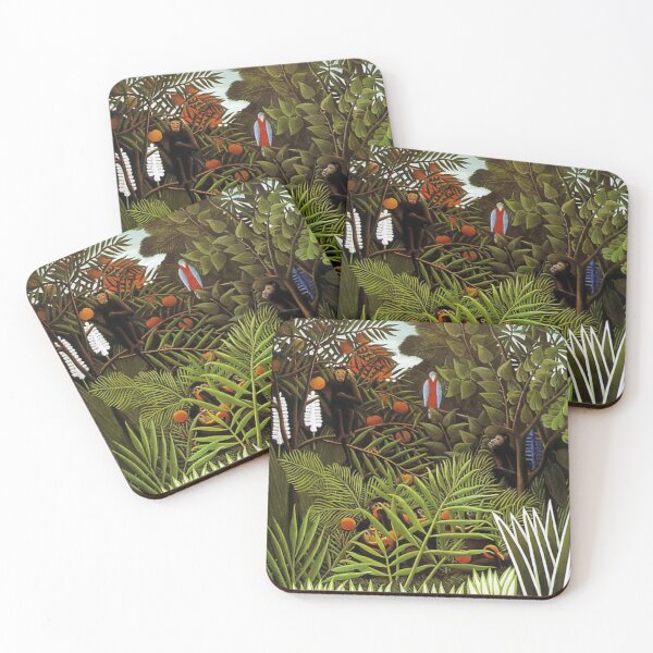 Item preview, Exotic Landscape Jungles Henri Rousseau Art designed and sold by ArtUnova.