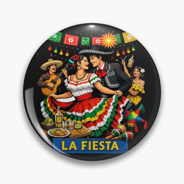 Item preview, La Fiesta Mexican Celebration Dancing Mariachi Party designed and sold by Tsugraf Designs.