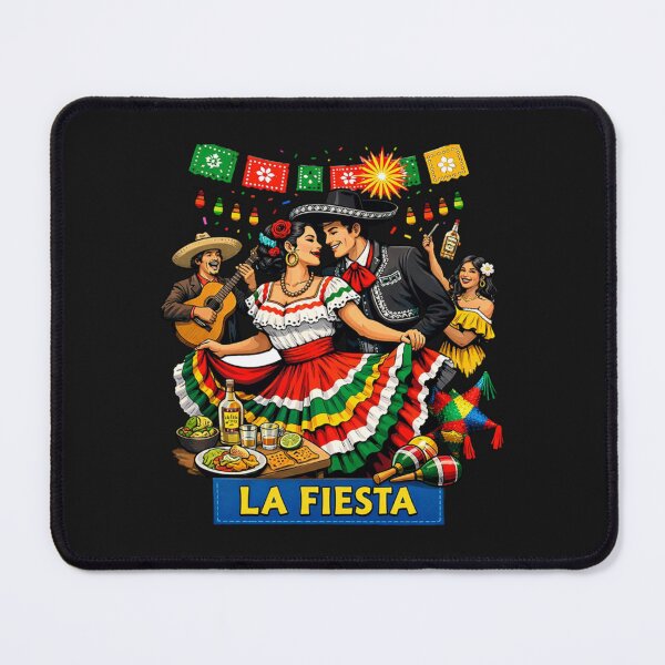 Item preview, La Fiesta Mexican Celebration Dancing Mariachi Party designed and sold by Tsugraf Designs.