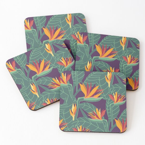 Item preview, BIRDS OF PARADISE - Grape Royale designed and sold by Courtney Nicholls.