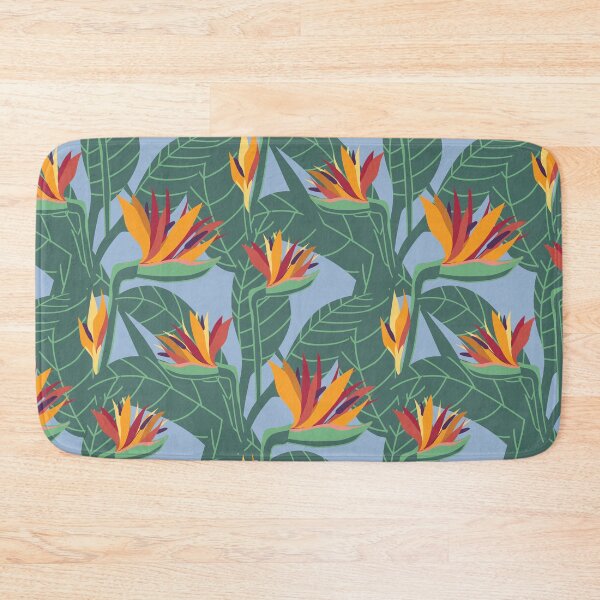 Item preview, BIRDS OF PARADISE - Cerulean designed and sold by Courtney Nicholls.