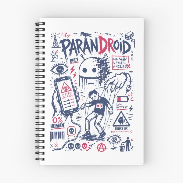 Item preview, Parandroid designed and sold by Insomnia Project.