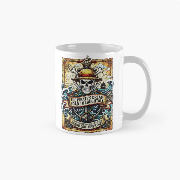 Item preview, Pirate Skull Adventure Sticker Vintage Treasure Map Anime Style Grand Line Design designed and sold by Walli's.