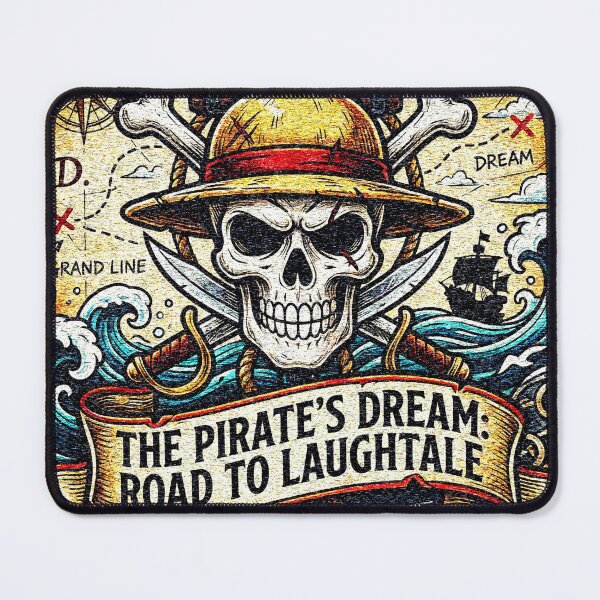 Item preview, Pirate Skull Adventure Sticker Vintage Treasure Map Anime Style Grand Line Design designed and sold by Walli's.
