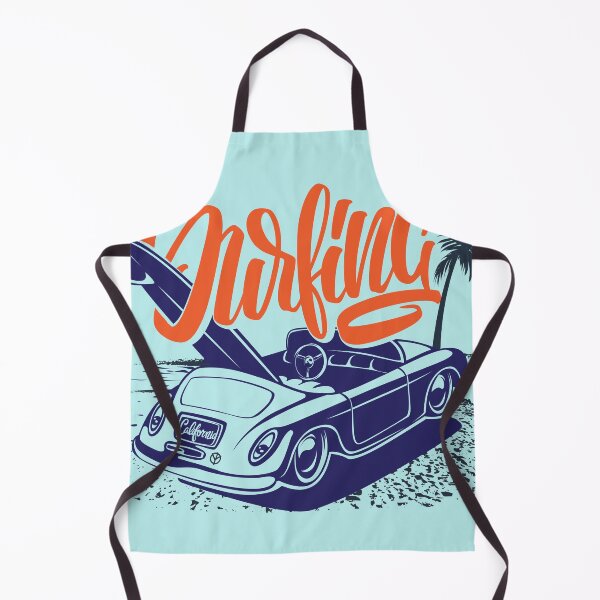Item preview, California Surfing Vintage Roadster - Retro Beach Vacation Art designed and sold by PACS0011.