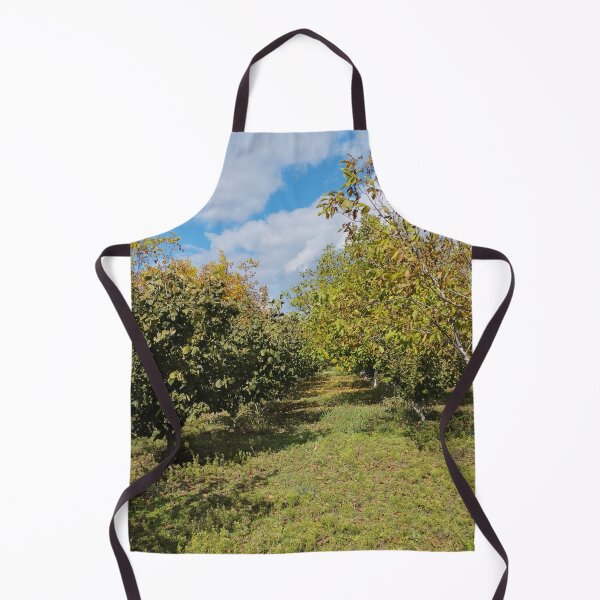 Item preview, Autumn Garden with Walnut and Hazelnut Trees designed and sold by inspiration3.