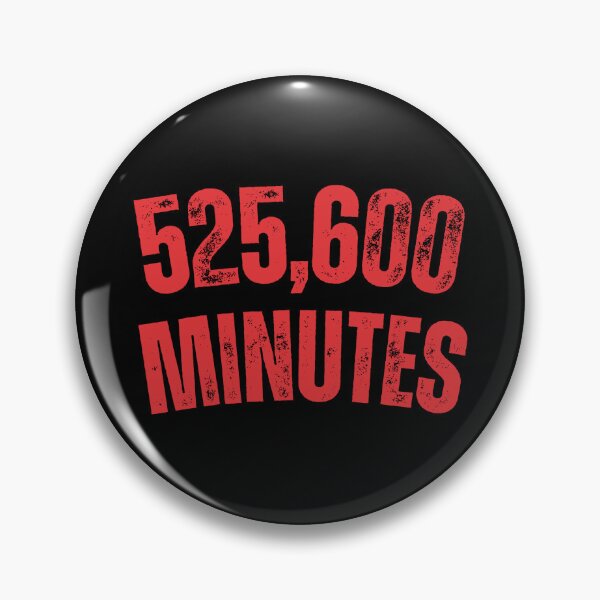Item preview, 525,600 Minutes | Rent | Broadway designed and sold by Too-Niche-to-Function.