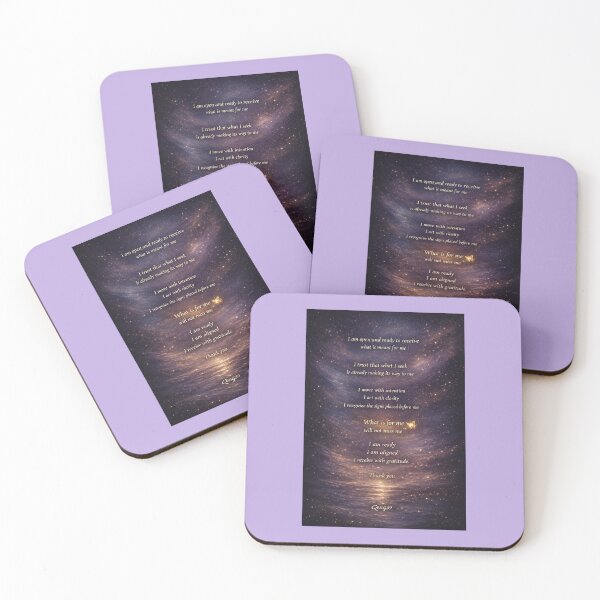 Item preview, Open & Ready – Healing Alignment Affirmation designed and sold by qmgdesign89.