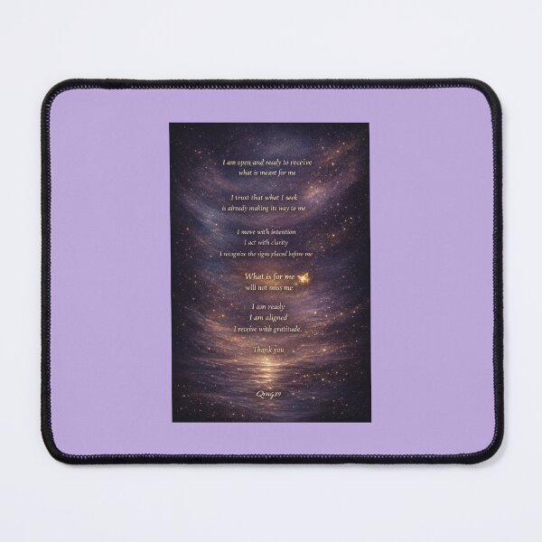 Item preview, Open & Ready – Healing Alignment Affirmation designed and sold by qmgdesign89.