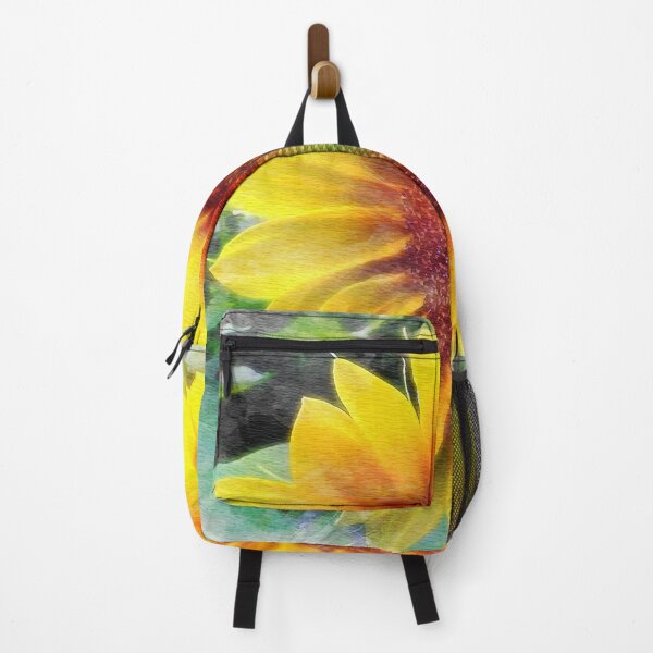 Item preview, Sunflower in Watercolor Style — Digital Art Transformation from Real Photography designed and sold by M.ALK.Watercolor.