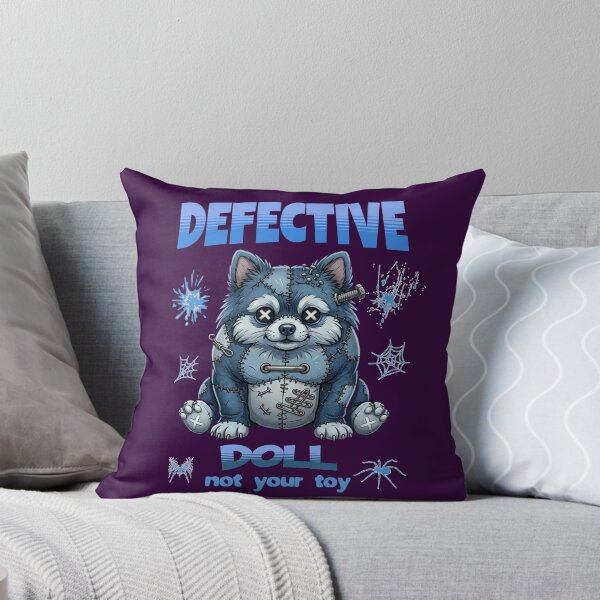 Item preview, Voodoo Pomeranian – Defective Doll Creepy Cute Gothic Dog Design designed and sold by PixelsPaws.