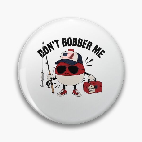 Item preview, Don't Bobber Me America Patriotic Fishing Humor Boys  designed and sold by clothesy7.