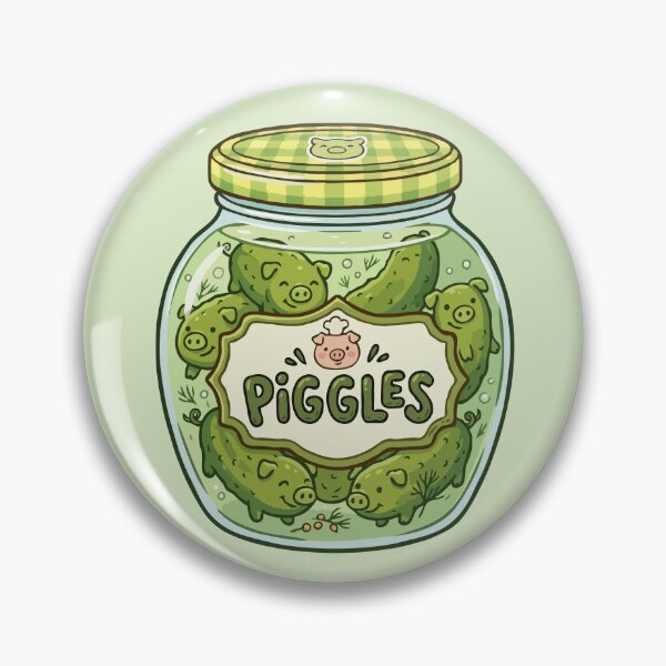 Item preview, Jar of Pigs Piggles designed and sold by Gkinoki.