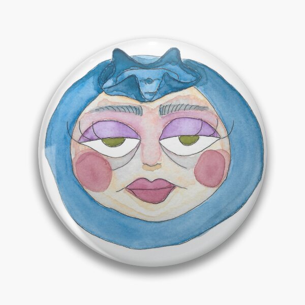Item preview, Pretty Little Blueberry Lady designed and sold by IvyLuru.