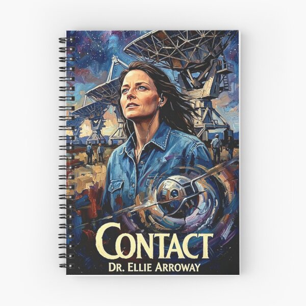 Item preview, Contact: A Journey Through Space and Time designed and sold by Art's Diner.