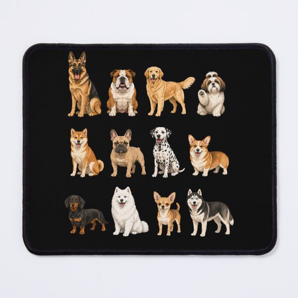 Item preview, Popular Dog Breeds Collection designed and sold by Nordo Studio.