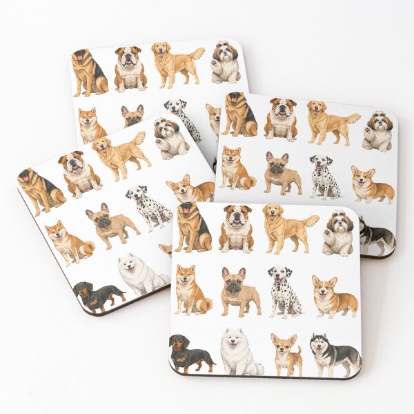 Item preview, Popular Dog Breeds Collection designed and sold by Nordo Studio.