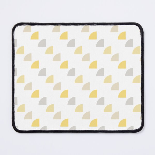Item preview, Pearl, vanilla, jasmine & timberwolf quarter circles on white designed and sold by Mint + Midnight.