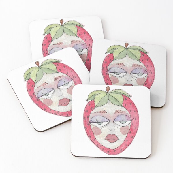 Item preview, Pretty Little Strawberry Lady designed and sold by IvyLuru.
