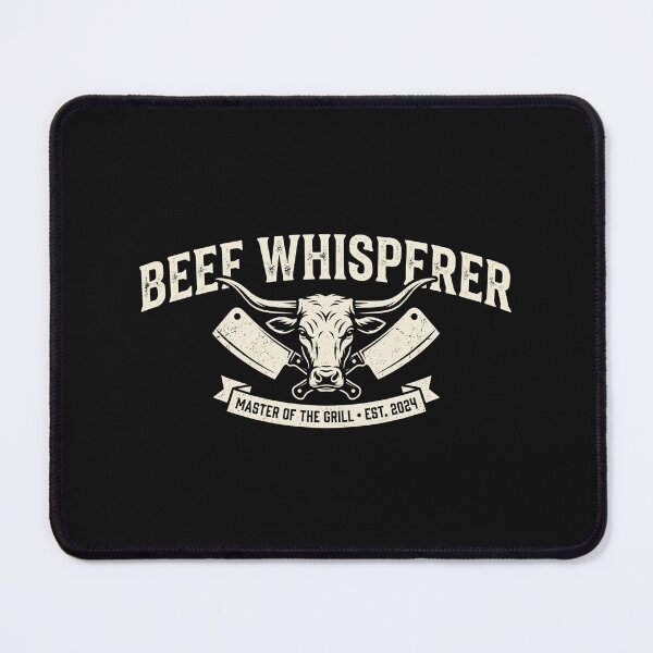 Item preview, Beef Whisperer Vintage Butcher BBQ Pitmaster Grilling designed and sold by Jaroslaw-S.