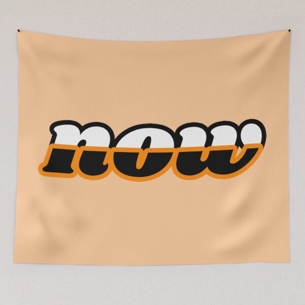 Item preview, Now Retro Typography Streetwear Design designed and sold by PixelParinda.