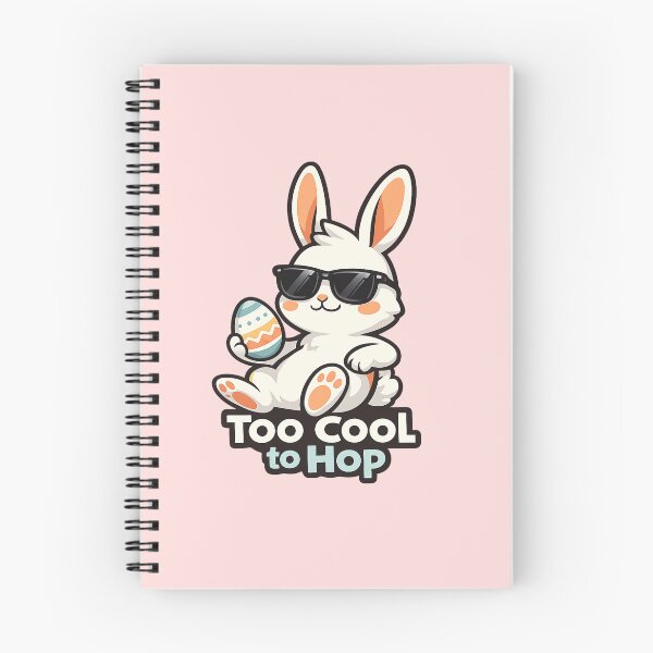Item preview, Funny Easter Bunny Too Cool To Hop Cute Rabbit Design designed and sold by PunchDrop.