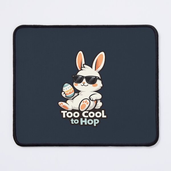 Item preview, Funny Easter Bunny Too Cool To Hop Cute Rabbit Design designed and sold by PunchDrop.