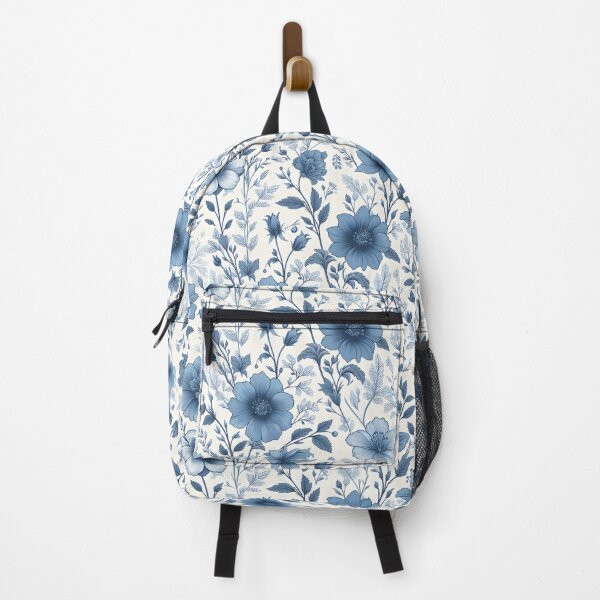 Item preview, Soft Blue Wildflower Botanical Pattern designed and sold by Apex Designs.