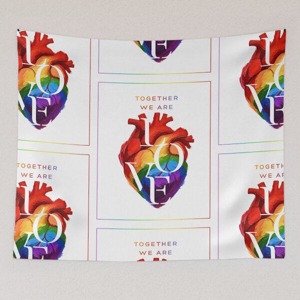 Item preview, Together We Are Love designed and sold by rossgrahamwood.