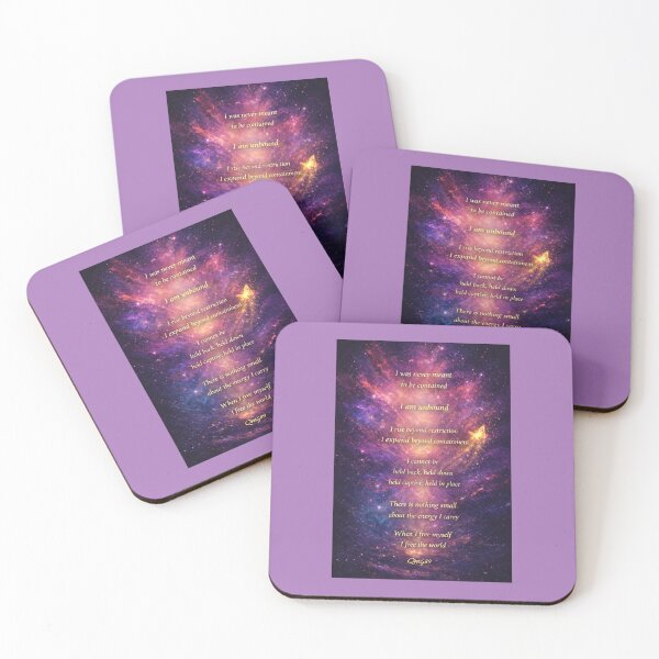 Item preview, Uncontained – Free Spirit Energy Affirmation designed and sold by qmgdesign89.