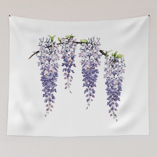 Item preview, Wisteria flowers designed and sold by uunaa.
