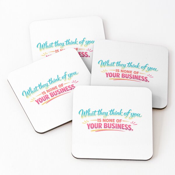 Item preview, Not Your Business designed and sold by Newthingzy.