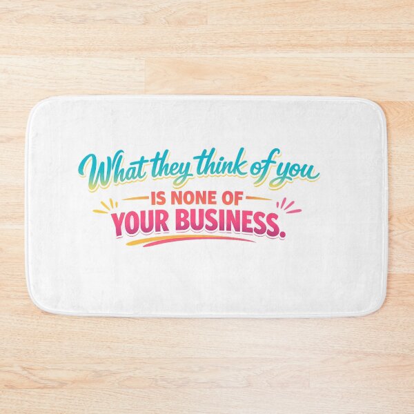 Item preview, Not Your Business designed and sold by Newthingzy.