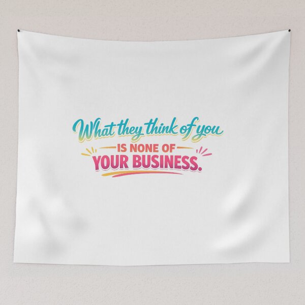 Item preview, Not Your Business designed and sold by Newthingzy.
