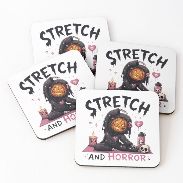 Item preview, Cute Spooky Yoga Pumpkin – Stretch and Horror Halloween  designed and sold by SidTastic .