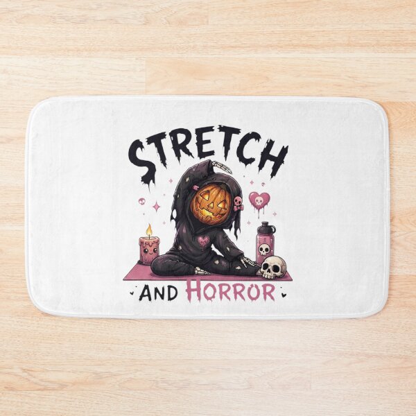 Item preview, Cute Spooky Yoga Pumpkin – Stretch and Horror Halloween  designed and sold by SidTastic .