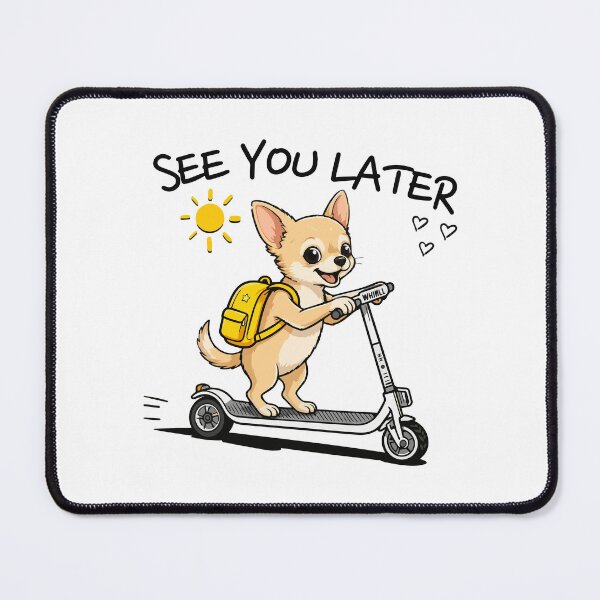 Item preview, Last Day of School  Chihuahua Dog “See You Later” Funny Kids Cartoon Design designed and sold by ArtByKatti.