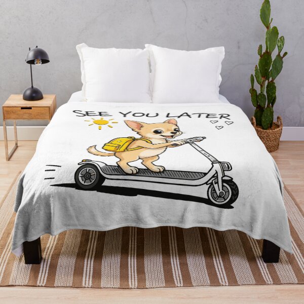 Item preview, Last Day of School Chihuahua Dog “See You Later” Funny Kids Cartoon Design designed and sold by ArtByKatti.