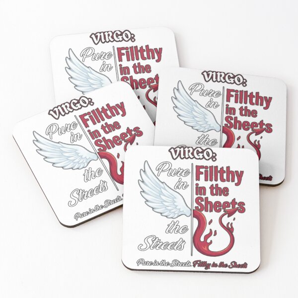 Item preview, Virgo: Pure in the Streets, Filthy in the Sheets designed and sold by Wit & Wear.