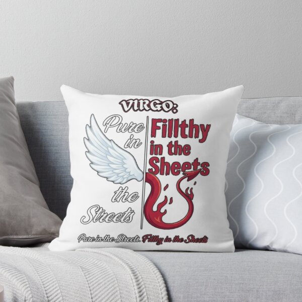 Item preview, Virgo: Pure in the Streets, Filthy in the Sheets designed and sold by Wit & Wear.