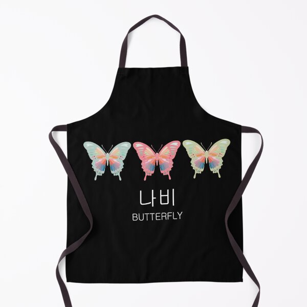 Item preview, Colorful Butterflies Cute Design with Korean Letter HANGUL designed and sold by Kate Hyunsu Cho.