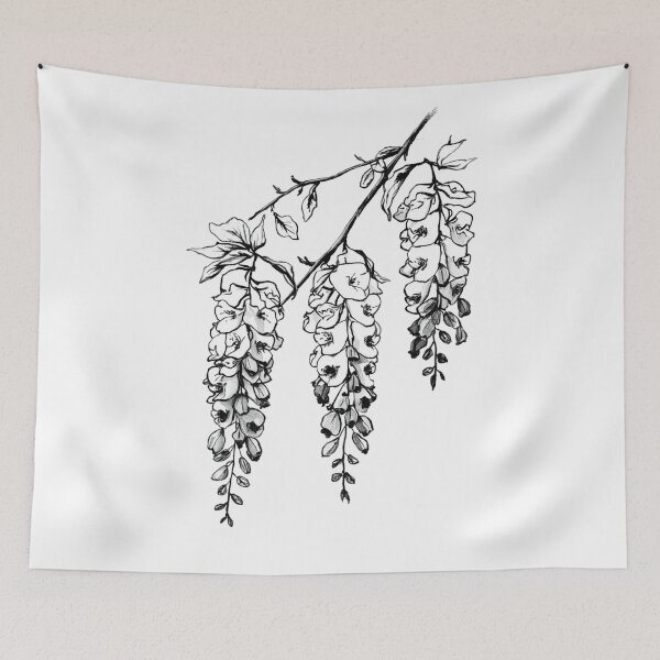 Item preview, Wisteria flowers designed and sold by uunaa.