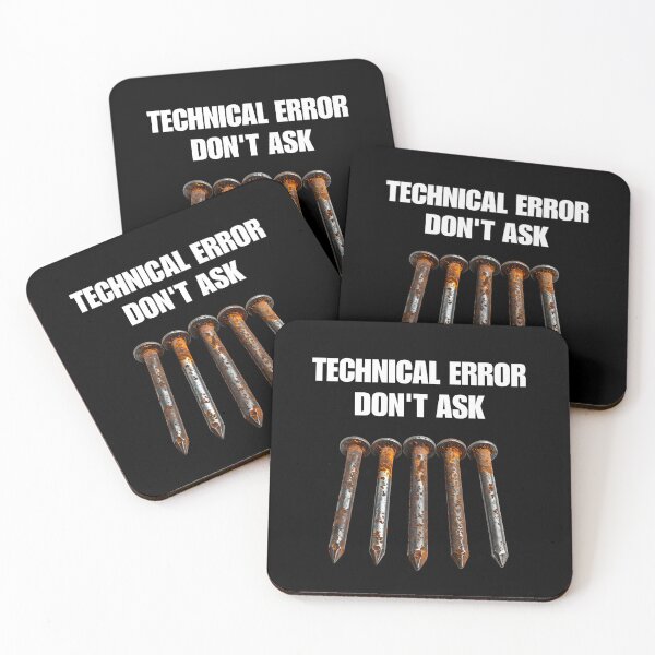 Item preview, Rusty Nails Technical Error designed and sold by ContigoART.