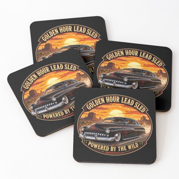 Item preview, Golden Hour Lead Sled Bigfoot Mercury Coupe designed and sold by Bigfoot Fuel Co.